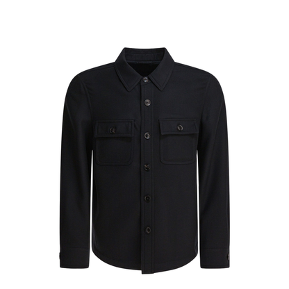 MAYFEYR - Tom Ford - Wool And Silk Overshirt Jacket - OJS016FMW063LB999