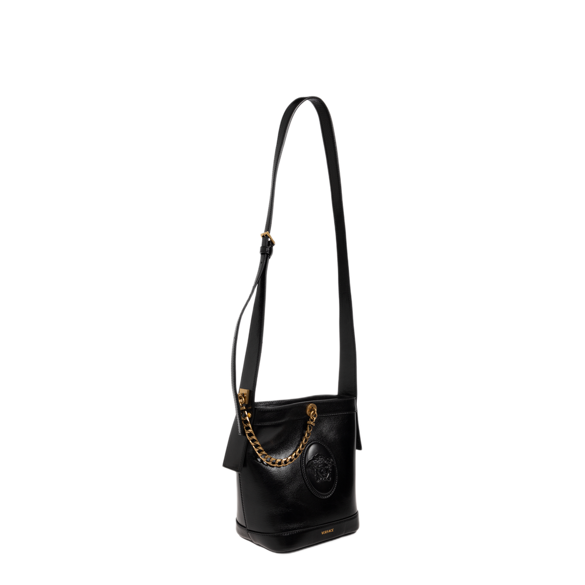 MAYFEYR - Versace - Leather Bag With Medusa Head - 10260481A191971B55J