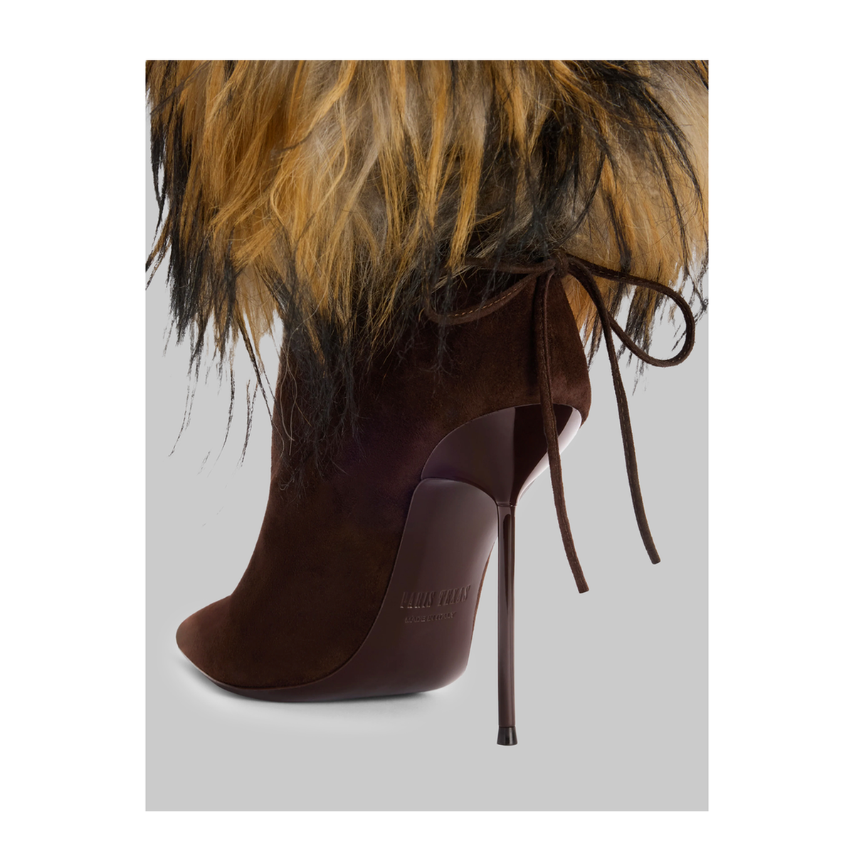 MAYFEYR - Paris Texas - Lidia Ankle Fur Boots 105 - PX2091XSAFCFONDENTE