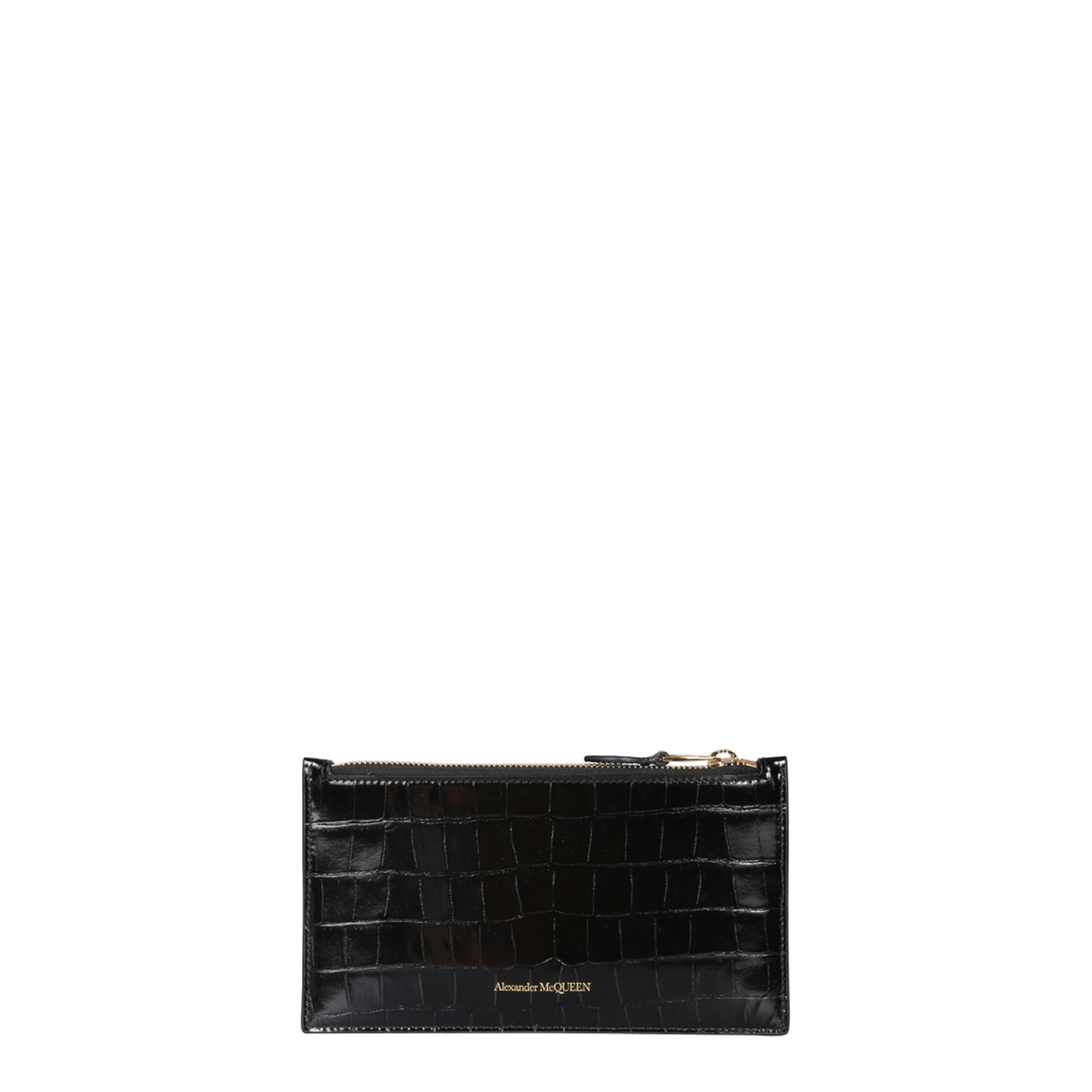 Flat Wallet with Zipper