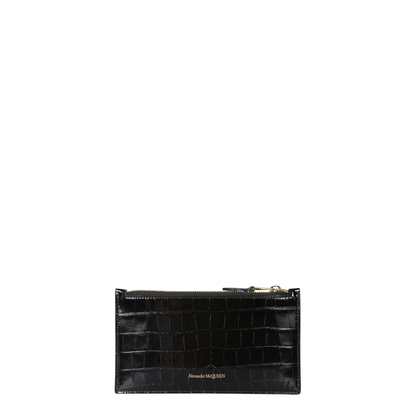 Flat Wallet with Zipper