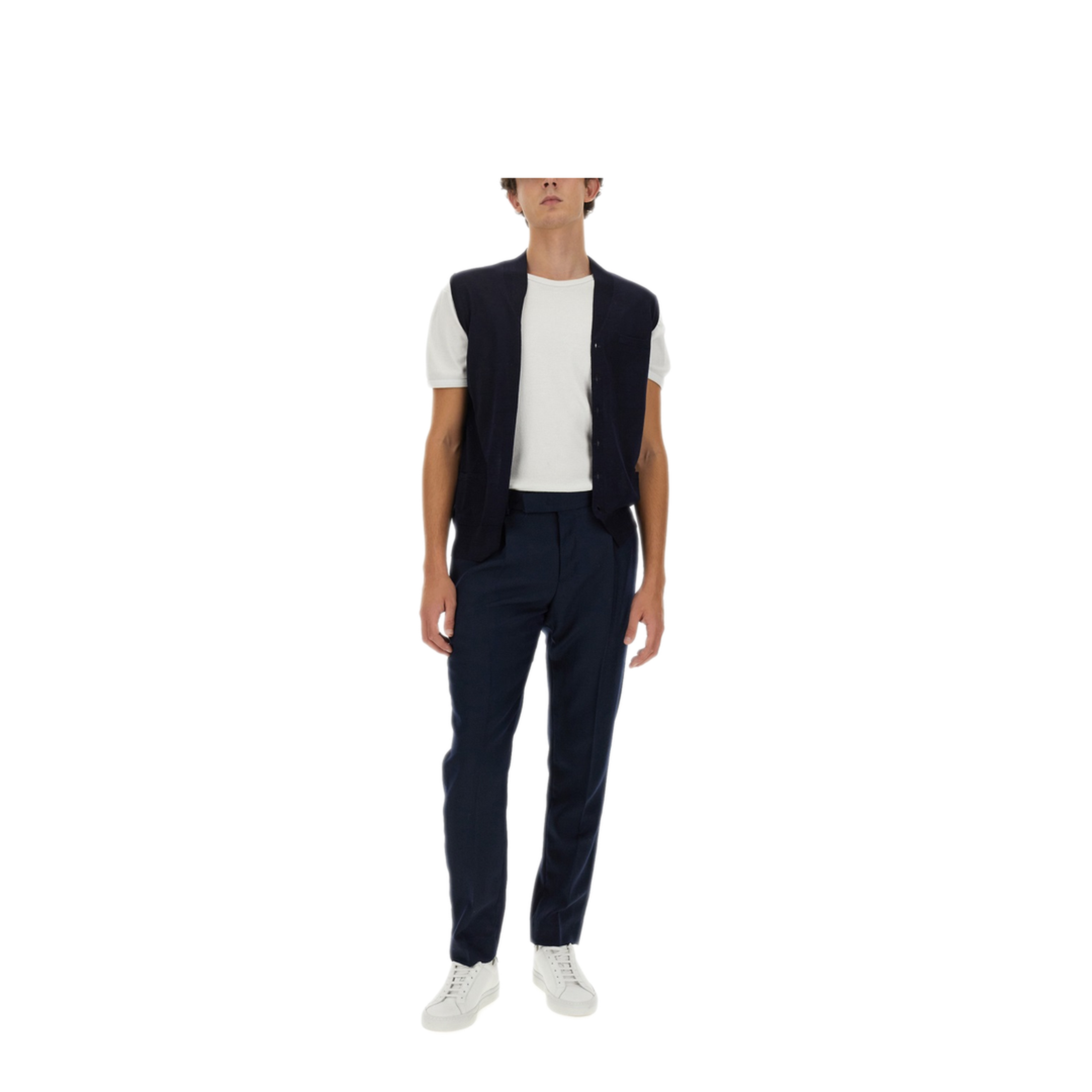 MAYFEYR - BALLANTYNE - V Neck Vest - B2S01116W0213777