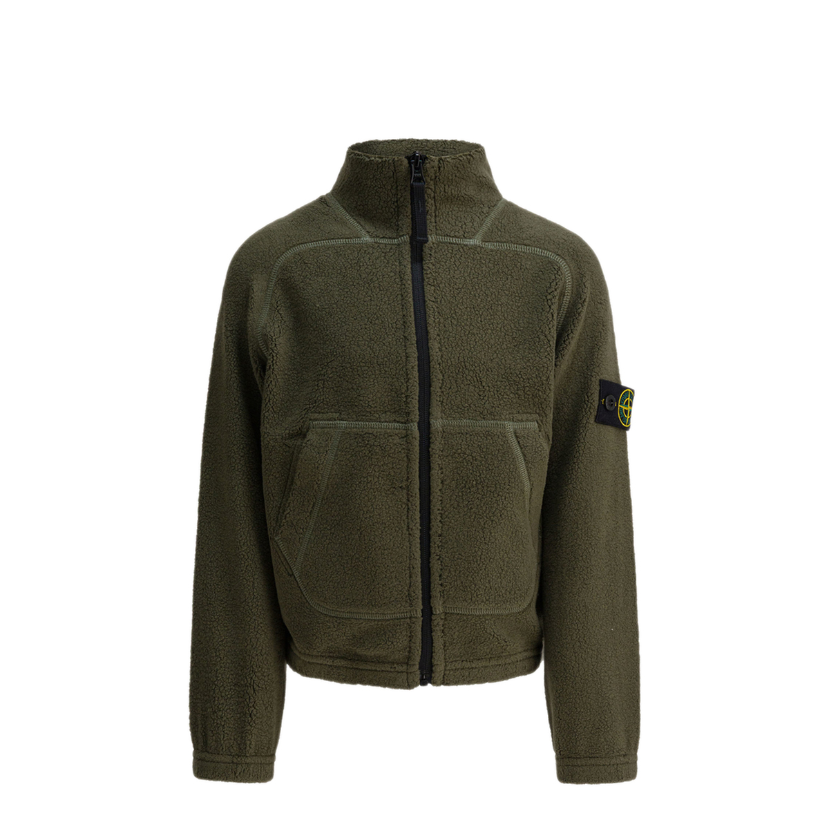 MAYFEYR - Stone Island Junior - Sweatshirt 8Y Green - 6100008KS0181V0054