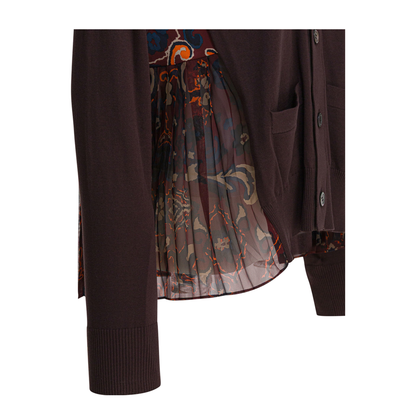 MAYFEYR - Sacai - Floral Print Cardigan - 2507986616