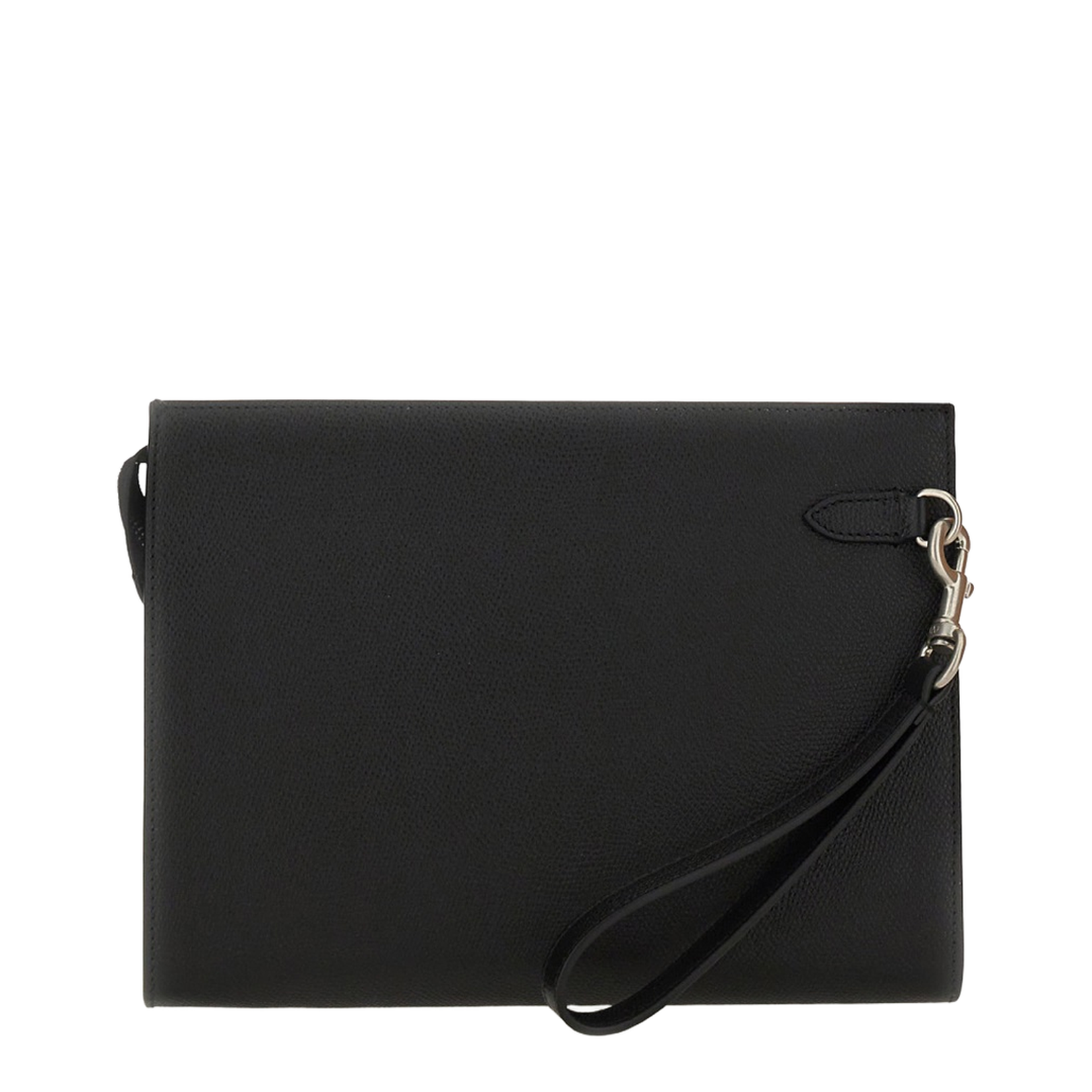 Grained Leather Pouch