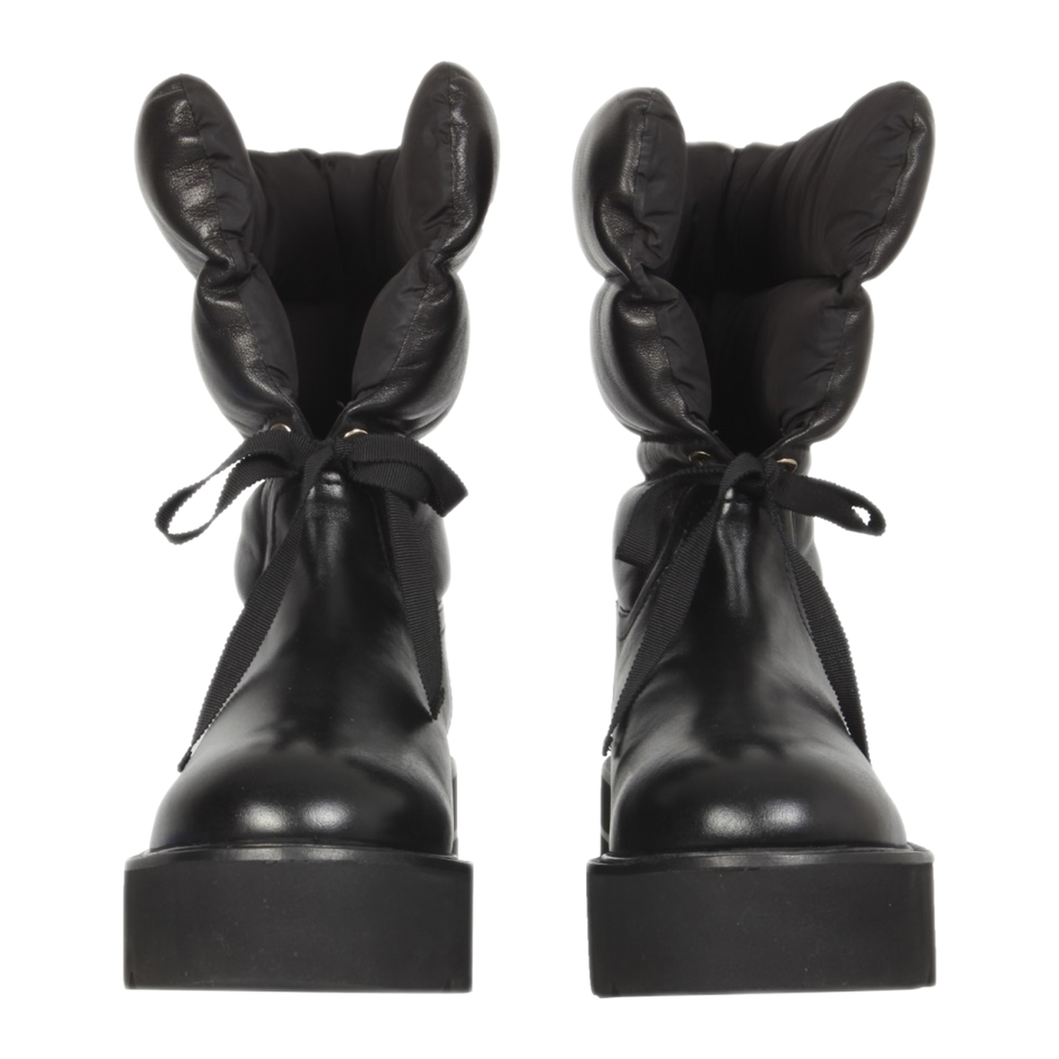 MAYFEYR - Stuart Weitzman - Tyler Boots - TYLERNAPCHIFFCALFNYLONBLACK