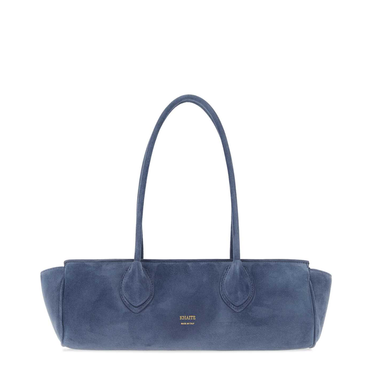 MAYFEYR - Khaite - Cerulean Blue Suede Handbag - H2057726L726697