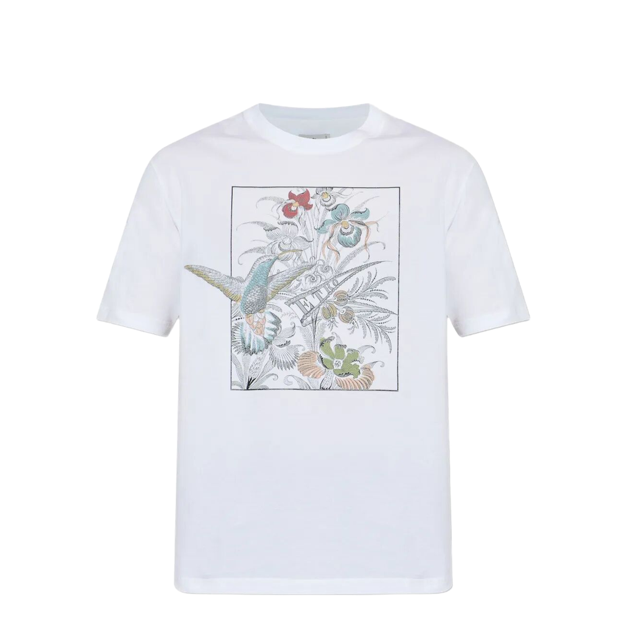 MAYFEYR - Etro - Floral-Print Cotton T-Shirt - MRMA0002AV902