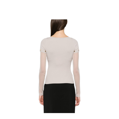 Layered Crewneck Sweater