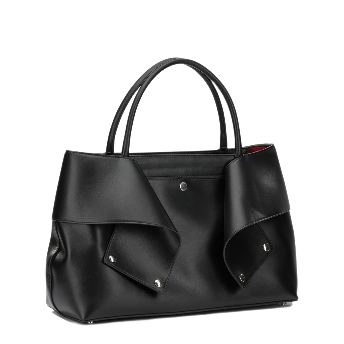 MAYFEYR - Toteme - Mercer Large Handbag - 264WAL0134LE0206441BLACKRED