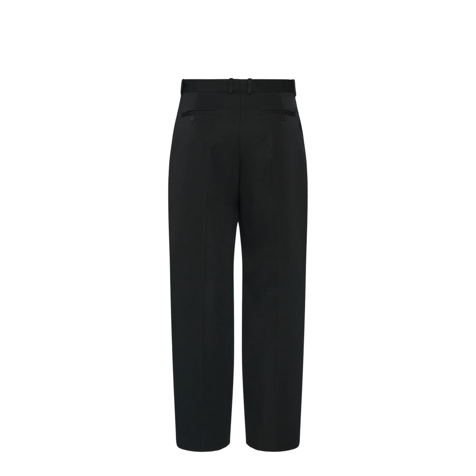 Zev Pant Black in Virgin Wool