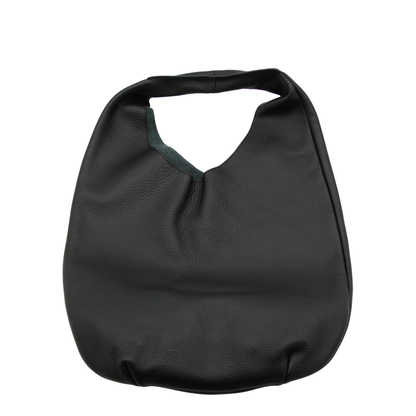 Le Neige Cowhide Leather Tote Bag - Noir