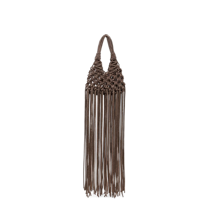 MAYFEYR - Hibourama - Mini Plume Shoulder Bag - VANNIFIQUEMINIPLUMESEMATITE