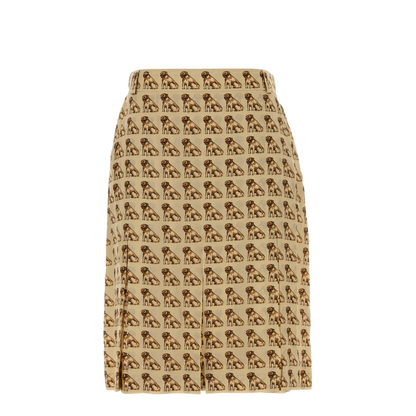 Skirt In Crepe De Chine