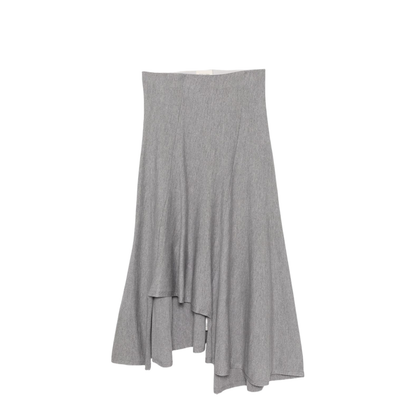 Wool Midi Skirt
