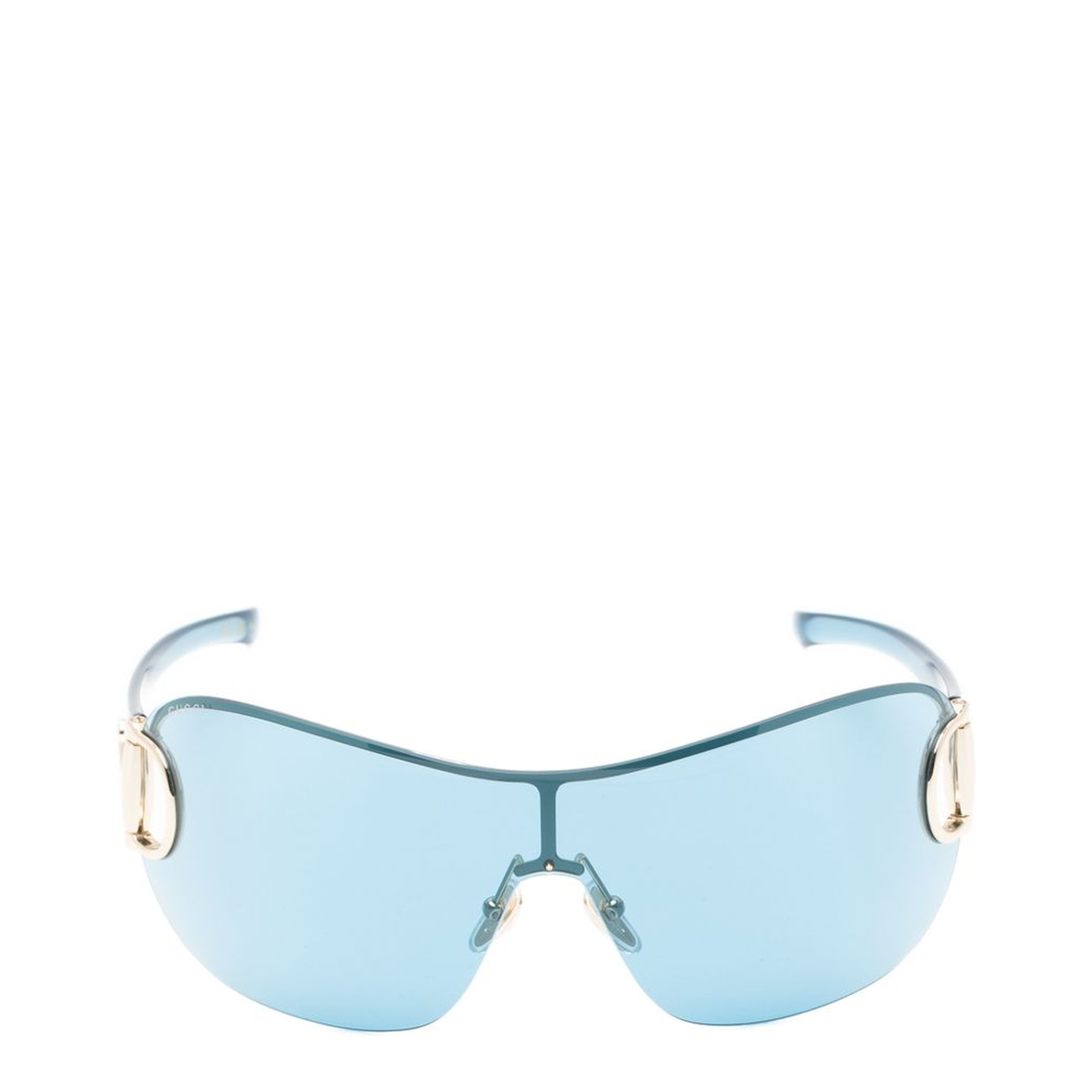 Frameless Mask-Style Sunglasses
