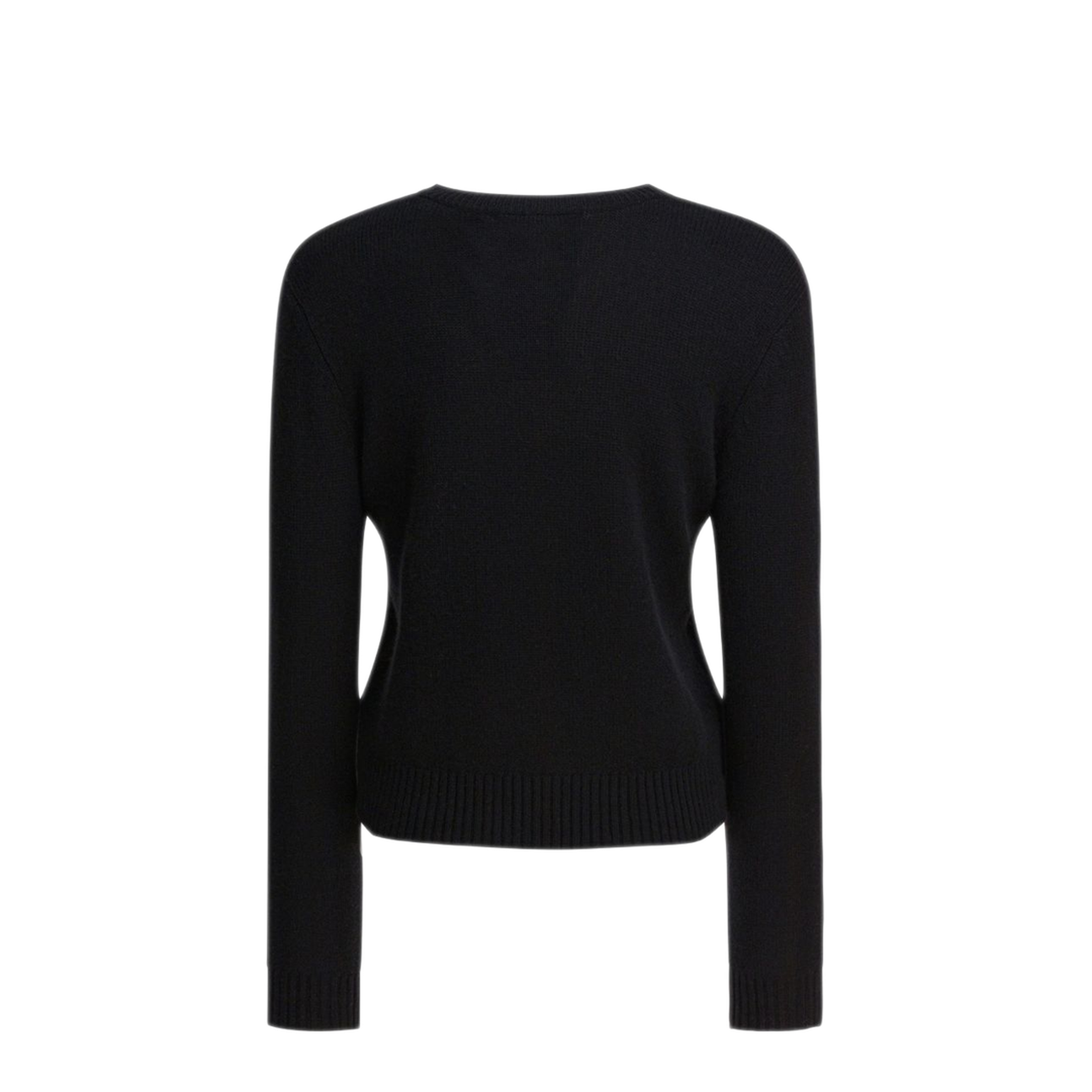 MAYFEYR - Lisa Yang - Black Crew Neck Sweater - 2022117BL