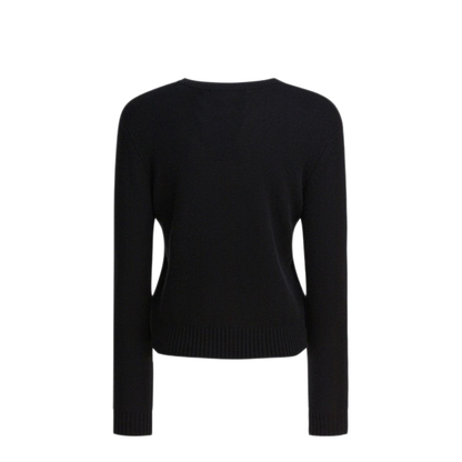 MAYFEYR - Lisa Yang - Black Crew Neck Sweater - 2022117BL