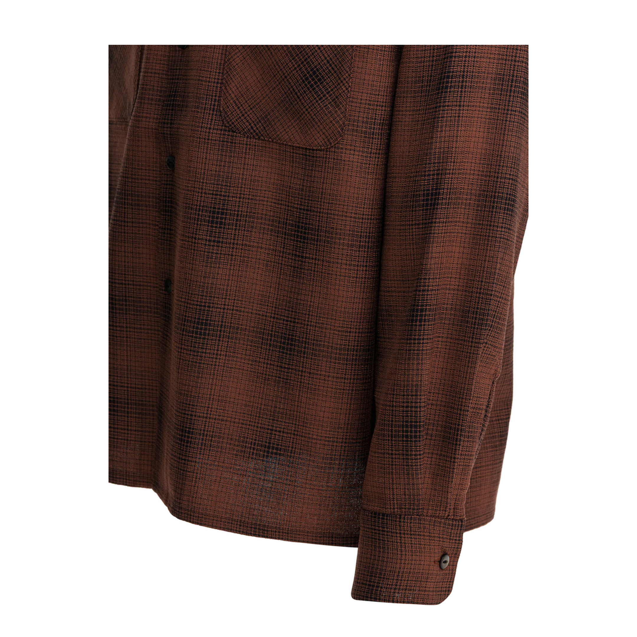 MAYFEYR - Needles - Checked Wool One Up Shirt - RW163BSALMON
