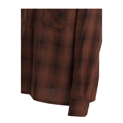 MAYFEYR - Needles - Checked Wool One Up Shirt - RW163BSALMON