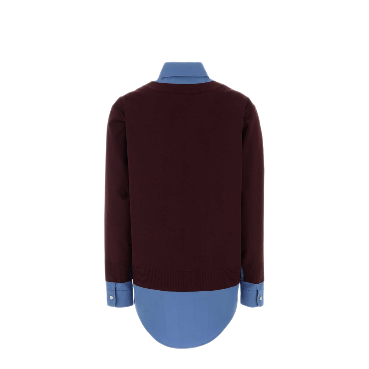 MAYFEYR - Miu Miu - Poplin And Cashmere Shirt - MK1962SOOO17HJF041F
