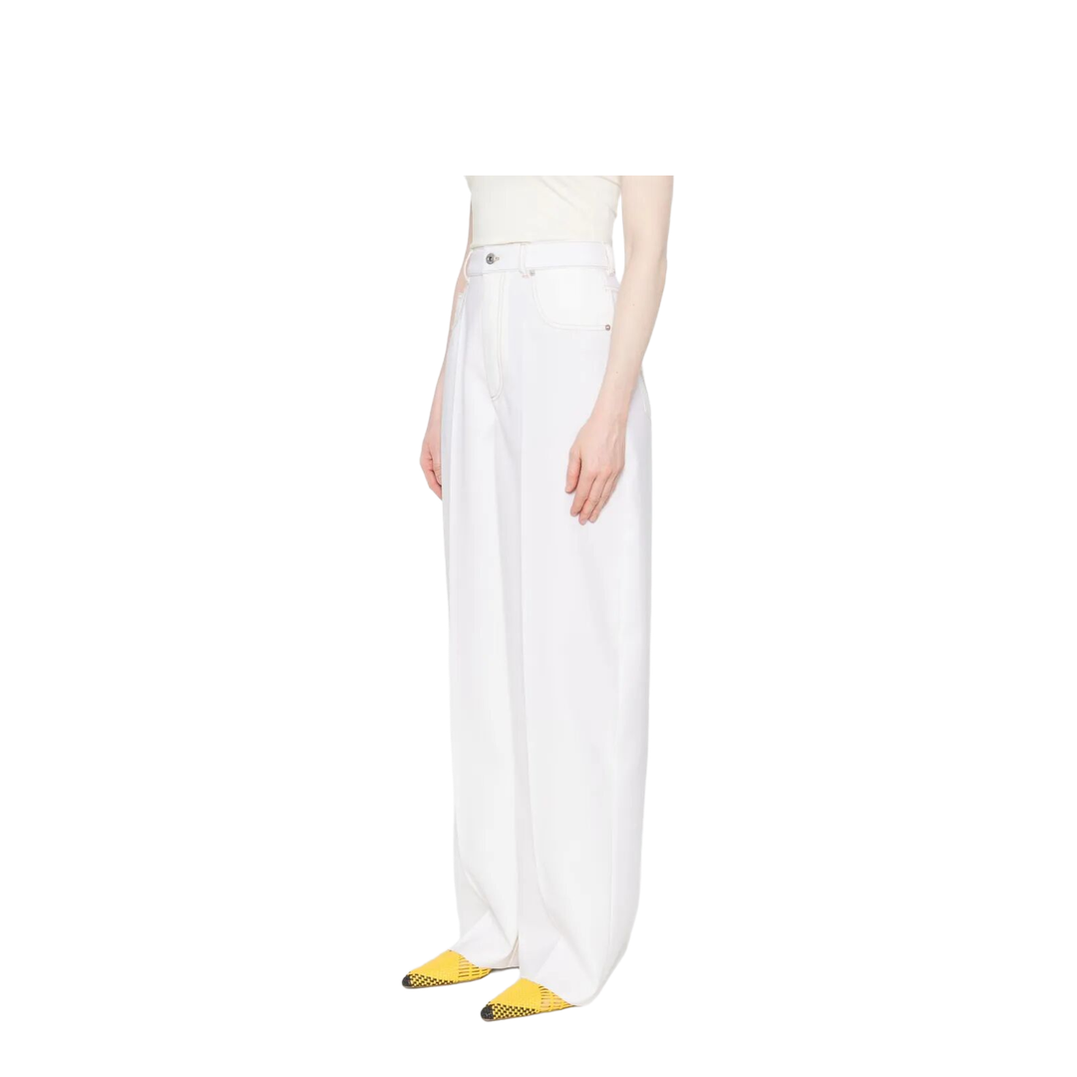 MAYFEYR - Bottega Veneta - Wide Leg Denim Pants - 825519V0B30