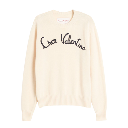Valentino Sweaters White