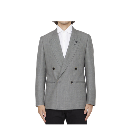 MAYFEYR - Lardini - Double Breasted Wool Jacket - 690661571901