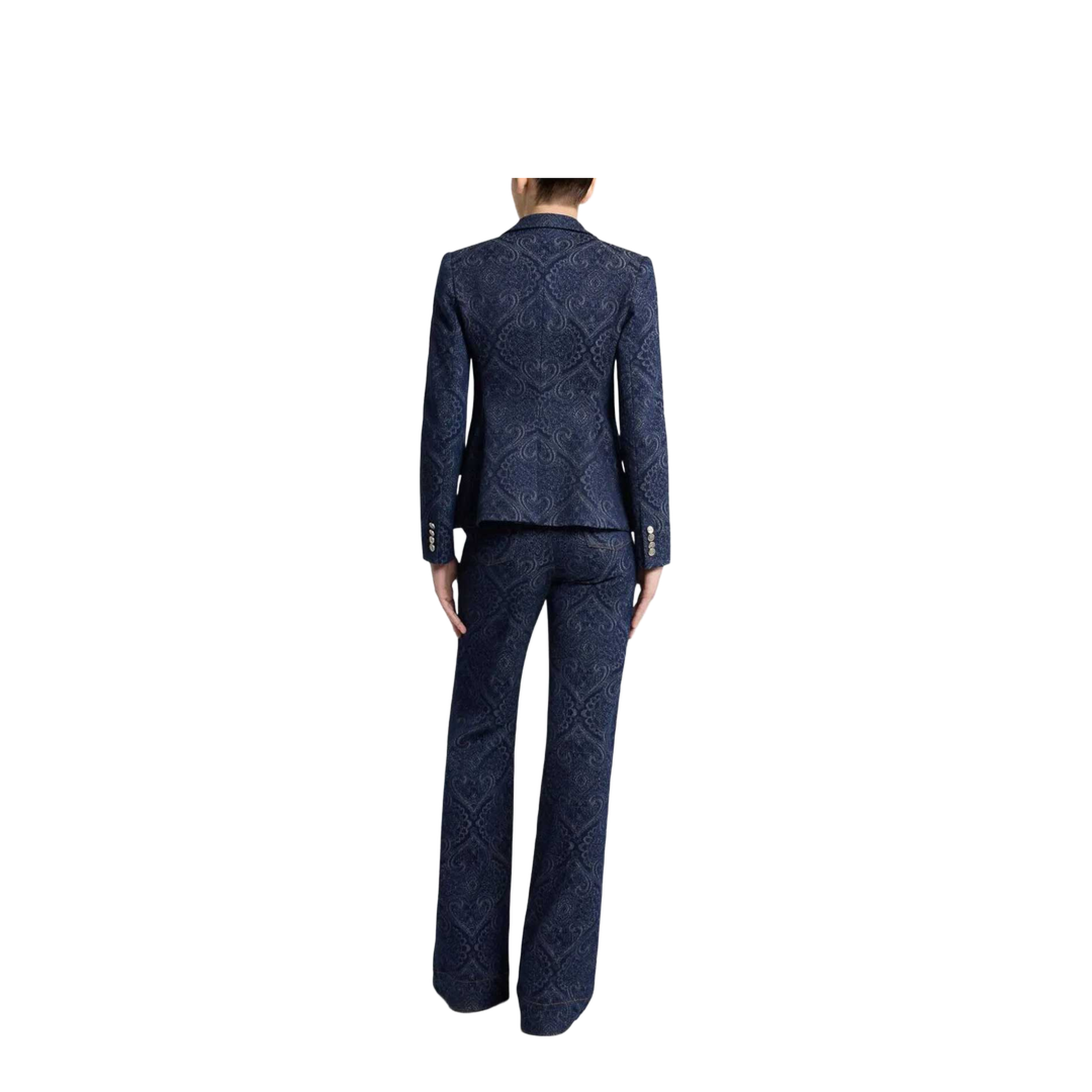 Denim Jacquard Jackets