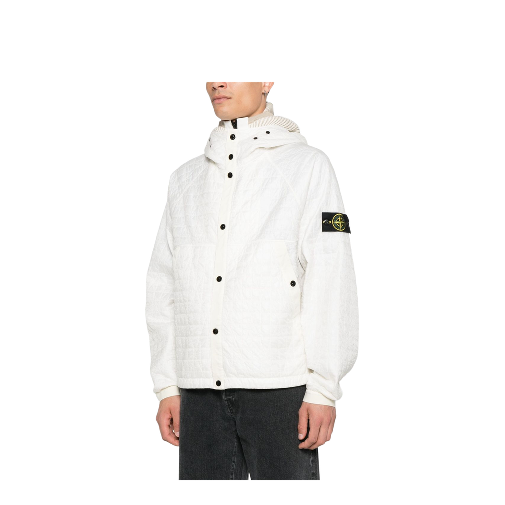 Padded Jacket in Light Nylon Rep
