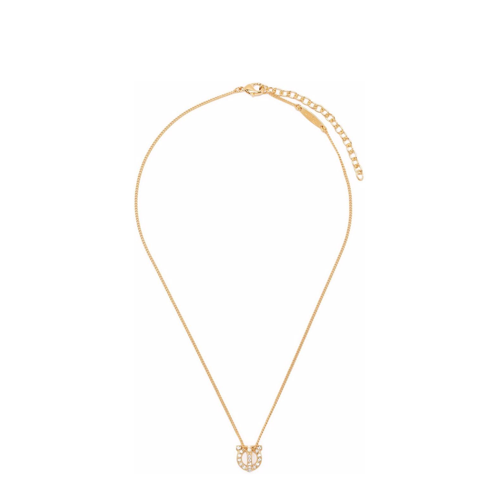 Gancini Necklace With Strass