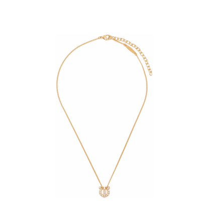 Gancini Necklace With Strass