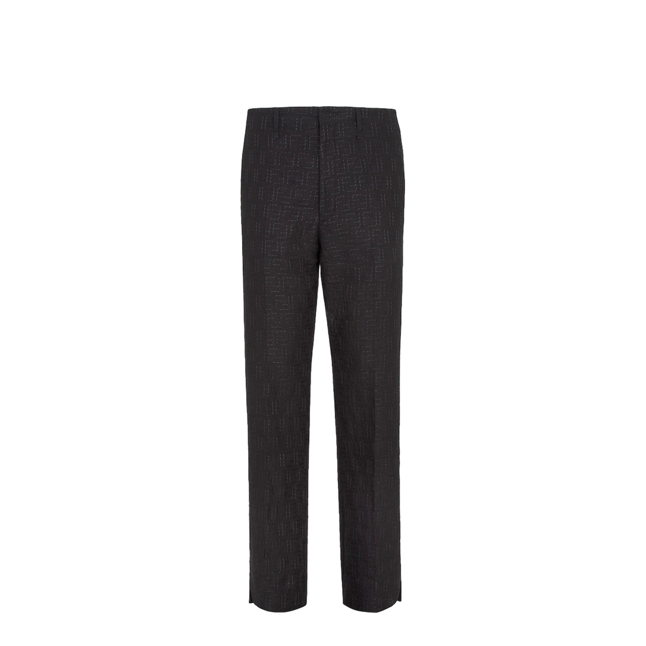 MAYFEYR - Fendi - Linen Ff Jacquard Trousers - FB1029AU6Y