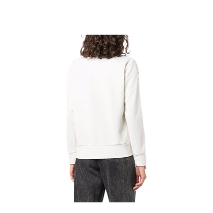 MAYFEYR - Golden Goose - Zipped Sweatshirt With Grosgrain Strip And Stars - GWP00875P00052081347