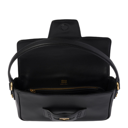 Black Penny Shoulder Bag