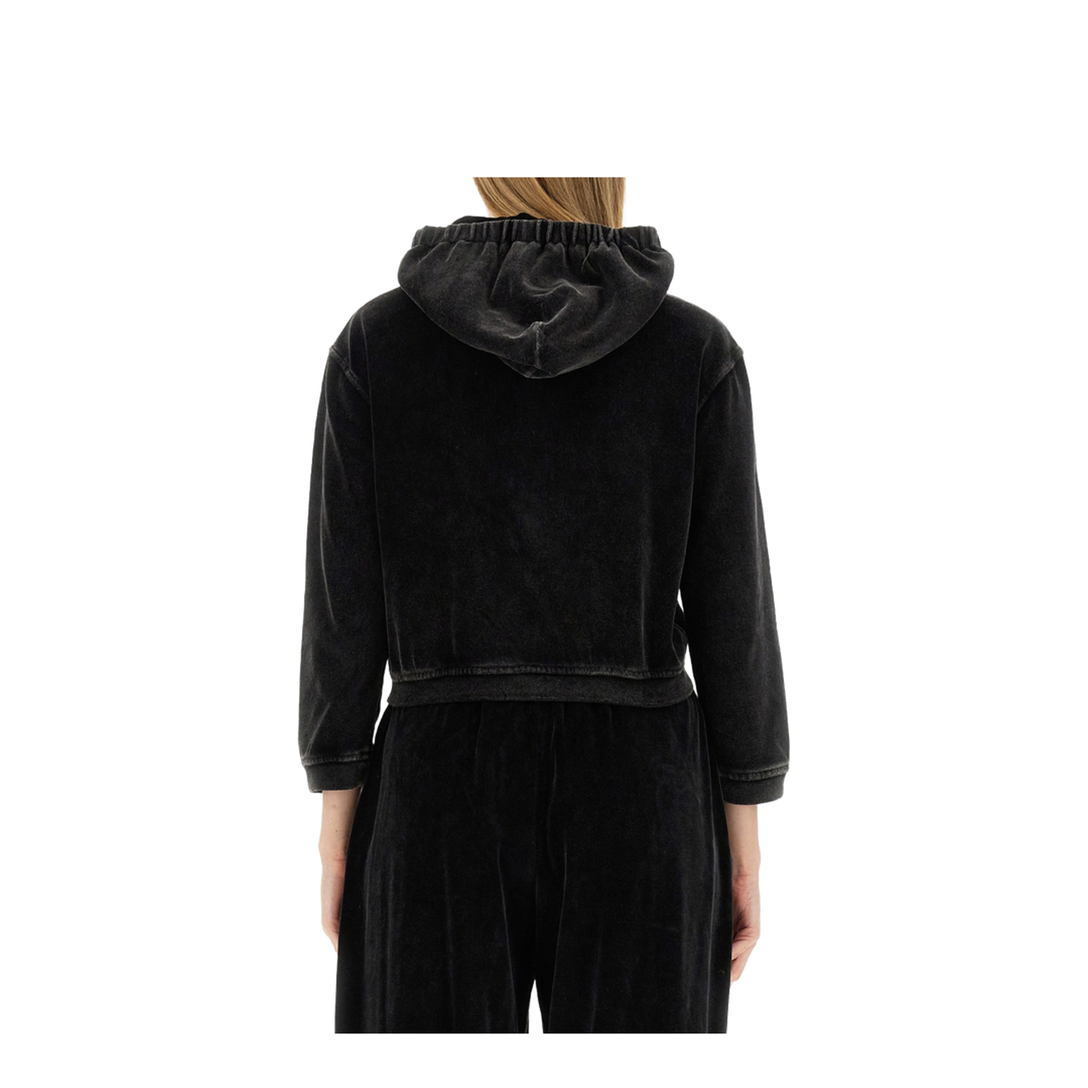 MAYFEYR -  - Velour Sweatshirt - 4CC1242075095A