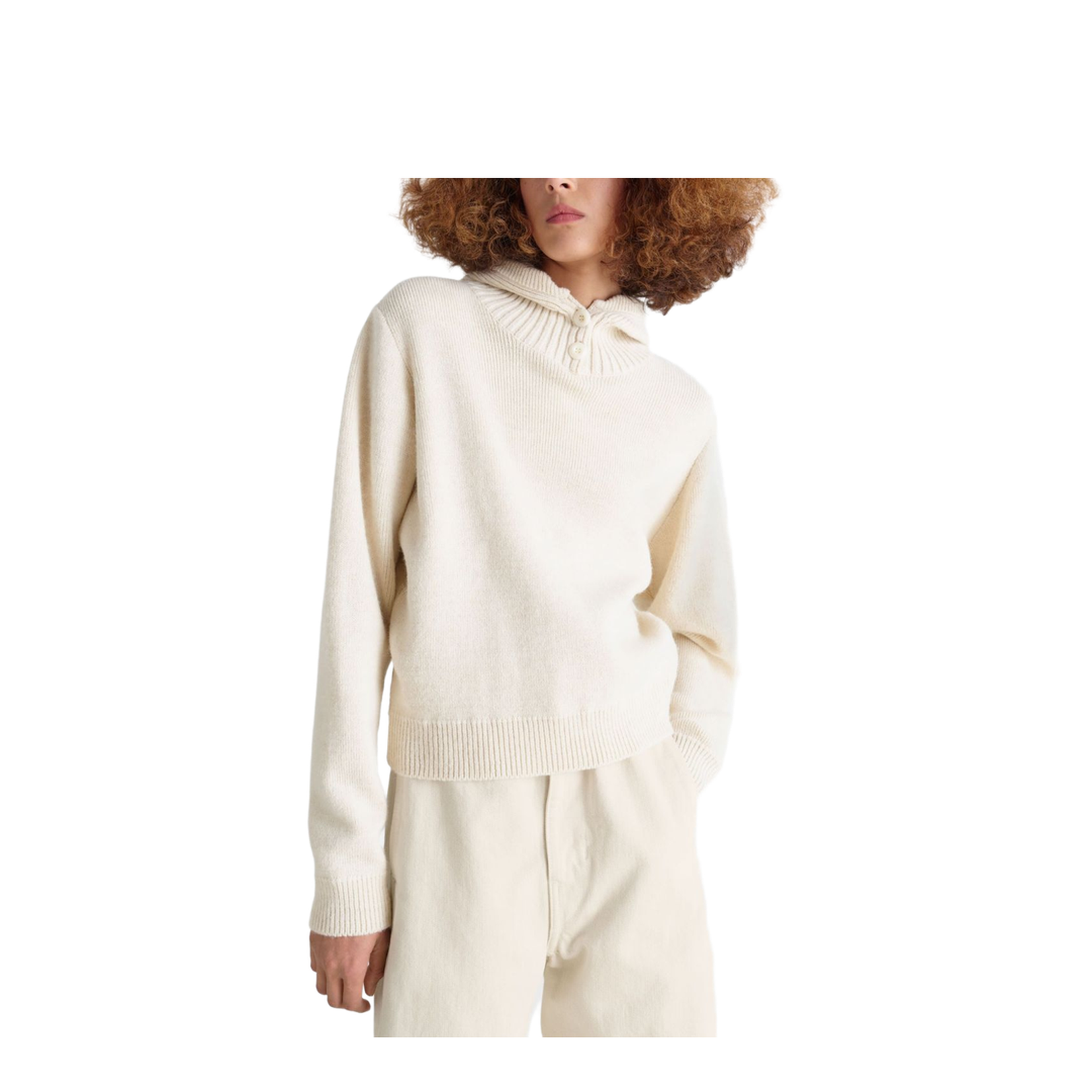 Wool Hooded Sweatshirt