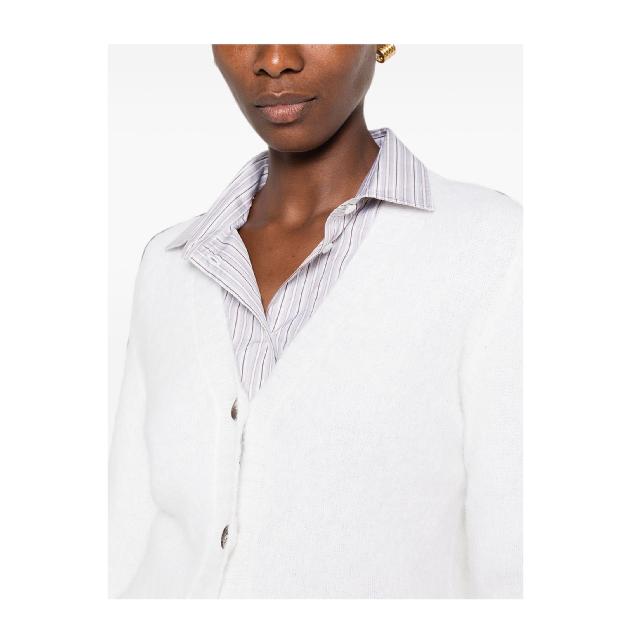MAYFEYR - Base - Sweaters White - B8458034201