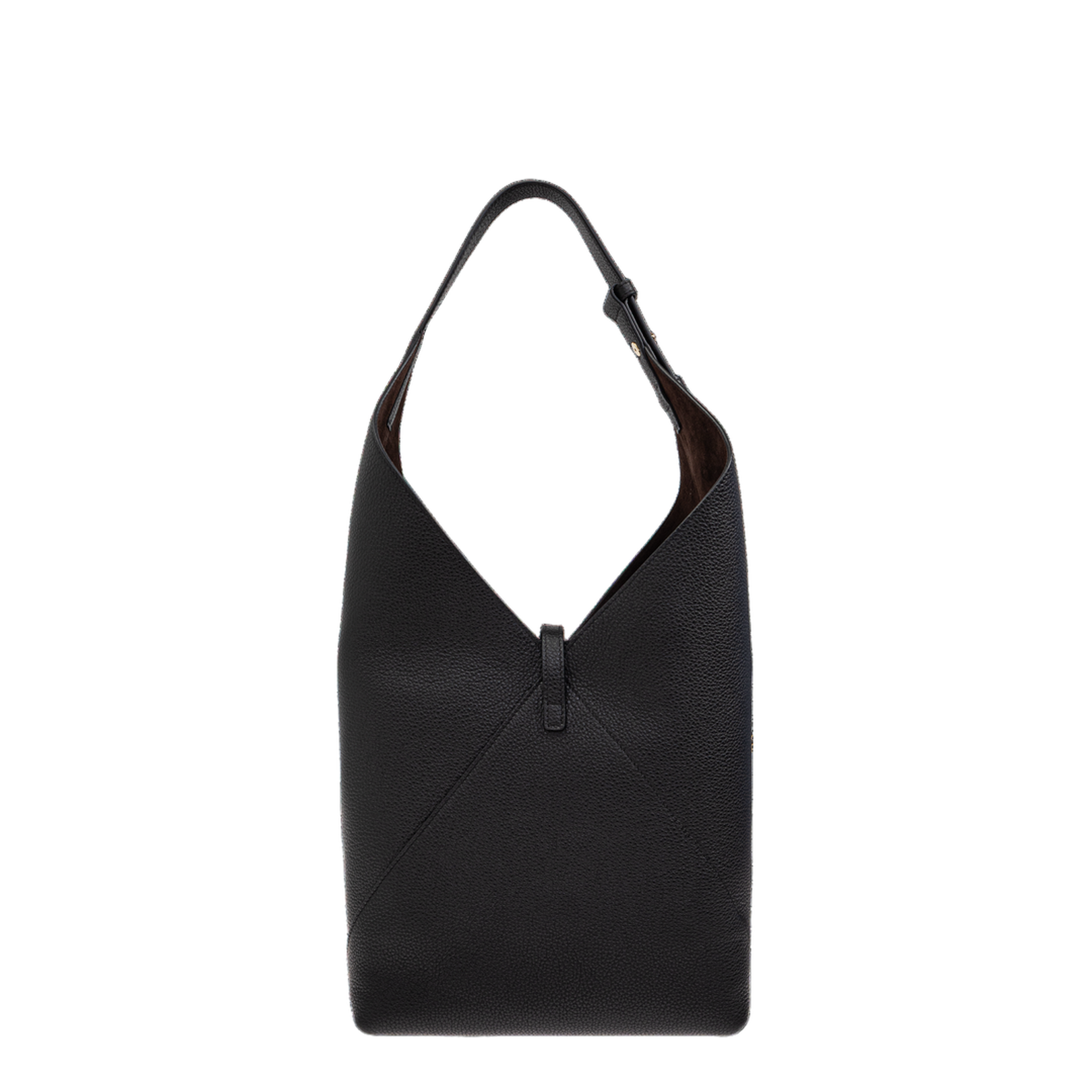 Leather shoulder bag