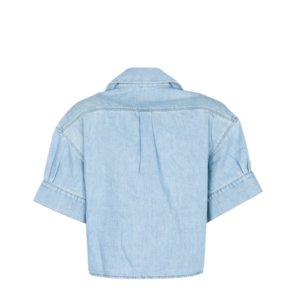 MAYFEYR - Loewe - Short Sleeve Shirt - S616Y1DX07WASHEDBLUE