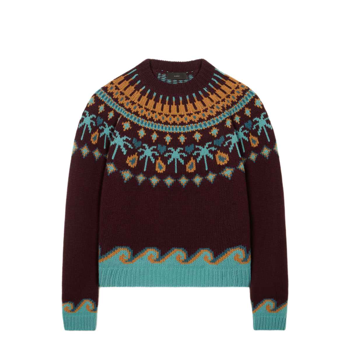 MAYFEYR - Alanui - Sweet Winter Sweater Vermouth Multicolor - LWHE061E26KNI0012851