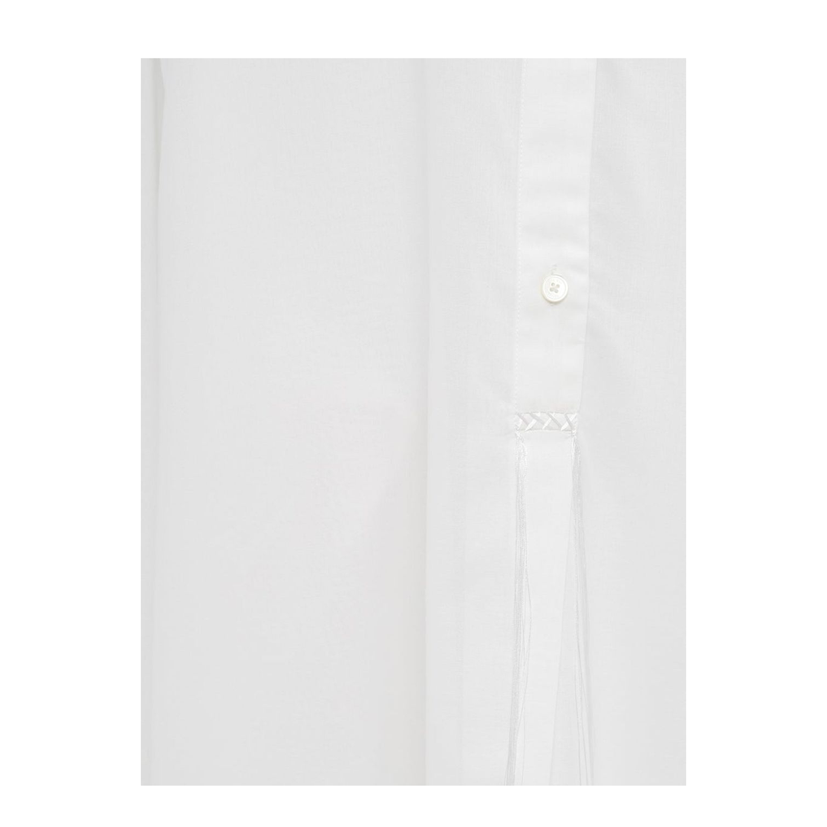 Long Sleeve Band Collar Shirt
