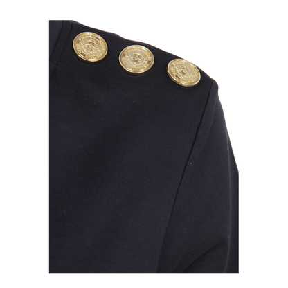 3 Buttons Printed T-Shirt