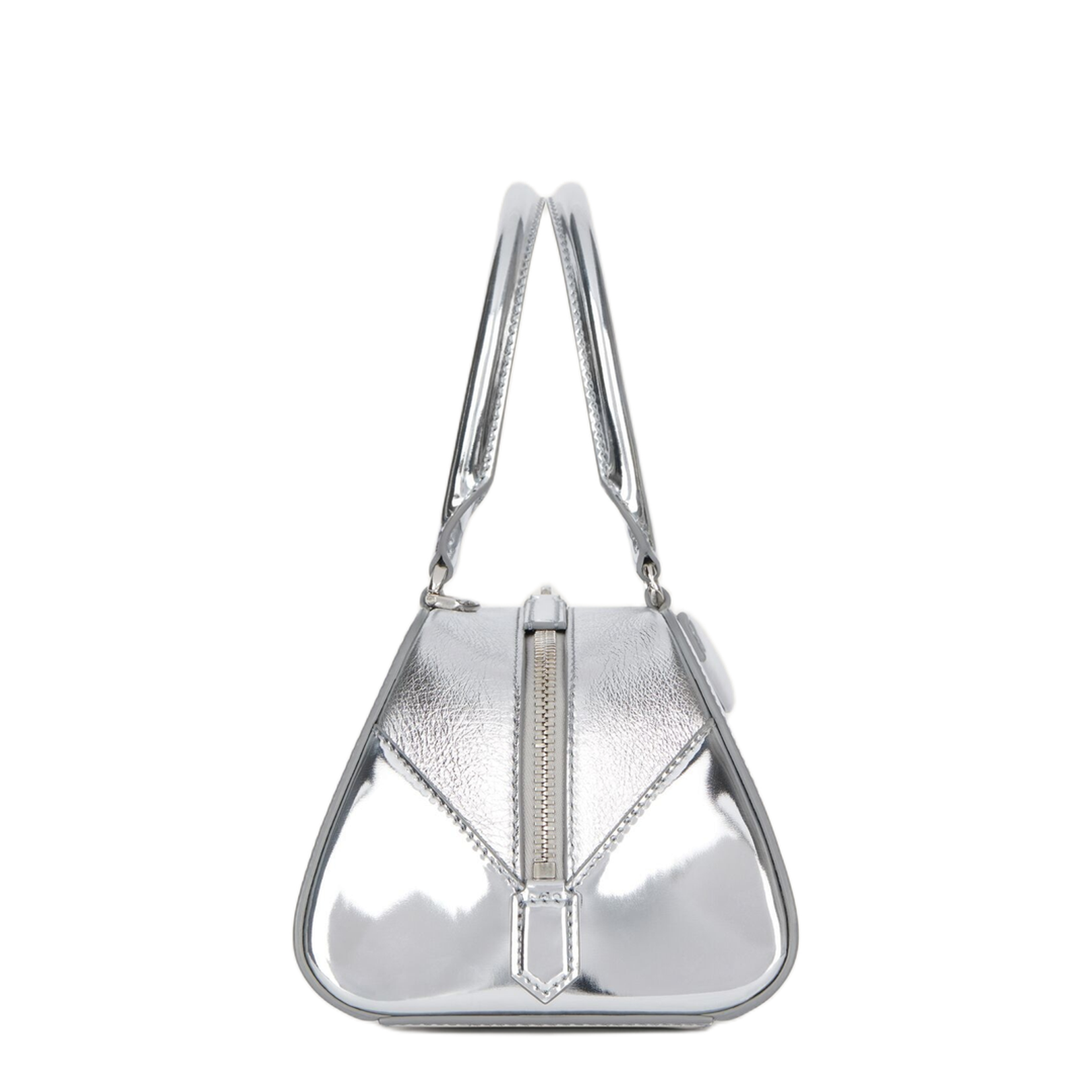 Small Antigona East-West Bag in Laminated Leather