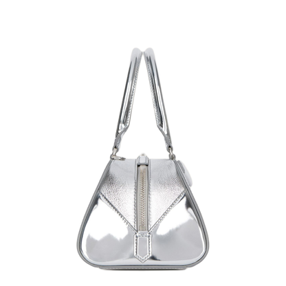 Small Antigona East-West Bag in Laminated Leather