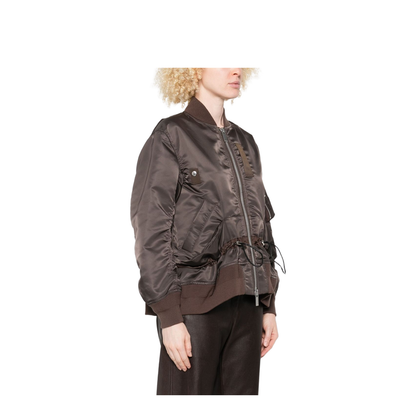 Nylon Bomber Jacket