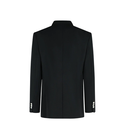 Black Virgin Wool Blazer