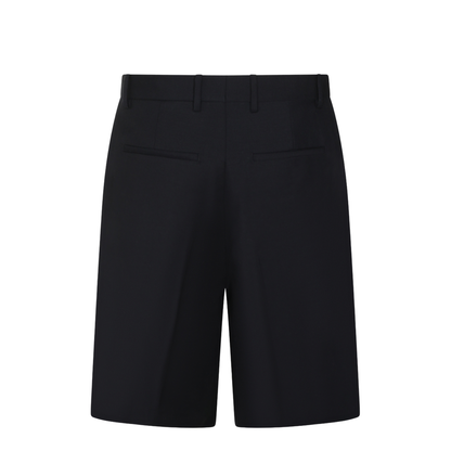 Wool Canvas Shorts