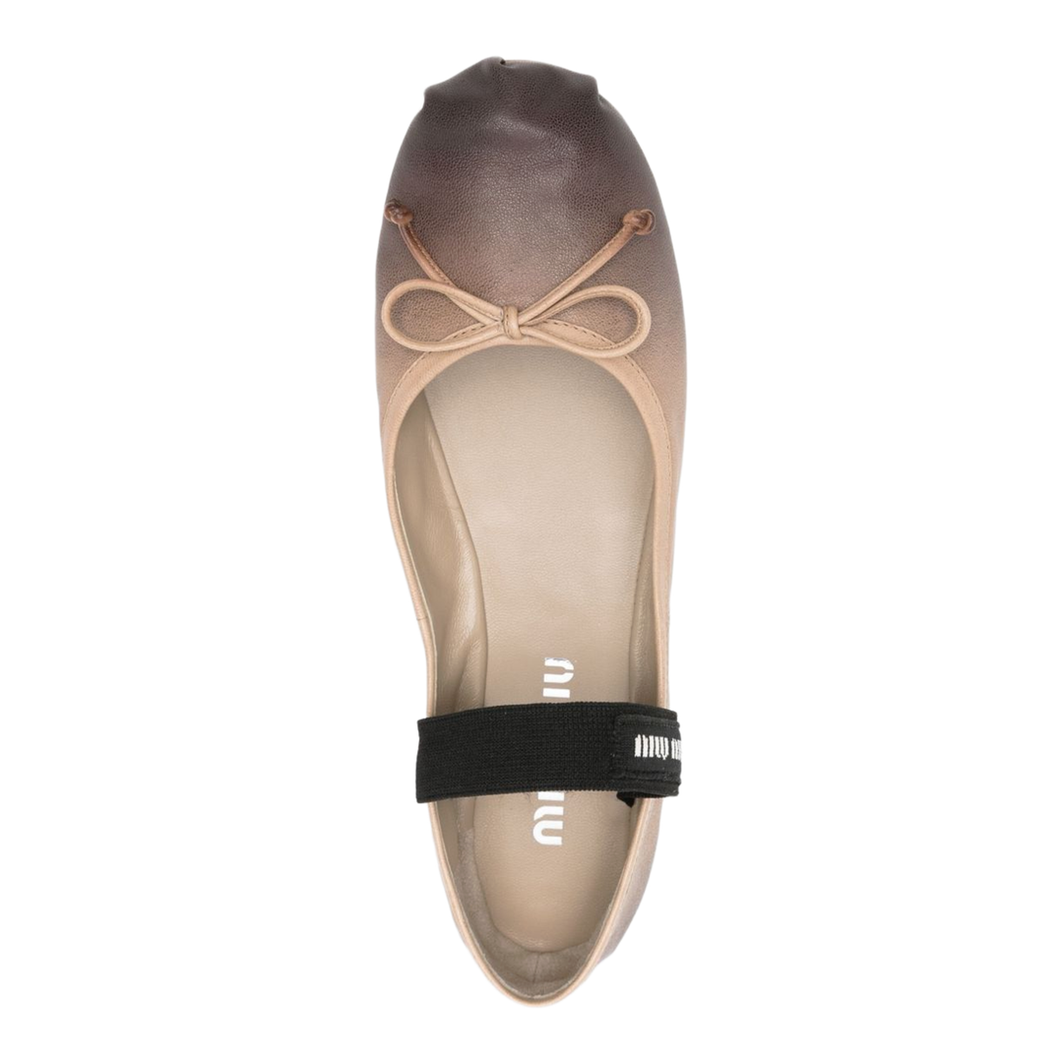 MAYFEYR - Miu Miu - Flat Shoes Beige - 5F507E038F0036