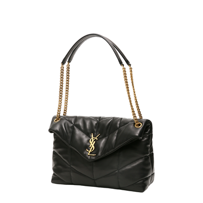 Puffer Medium Nappa leather Shoulder Bags - Black